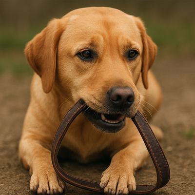 How to Stop Your Dog from Chewing Its Lead