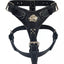 Large Heavy Duty Leather Dog Harness with American Bully for Pocket, Standard and Classic Bully