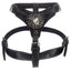 Extra Large Heavy Duty Leather Dog Harness with Cane Corso and Studded Design