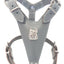 Leather Frenchie Harness with French Bulldog Head Motif only For Fully Grown and Bit Bigger French Bulldogs